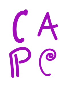 logo CAPC violet